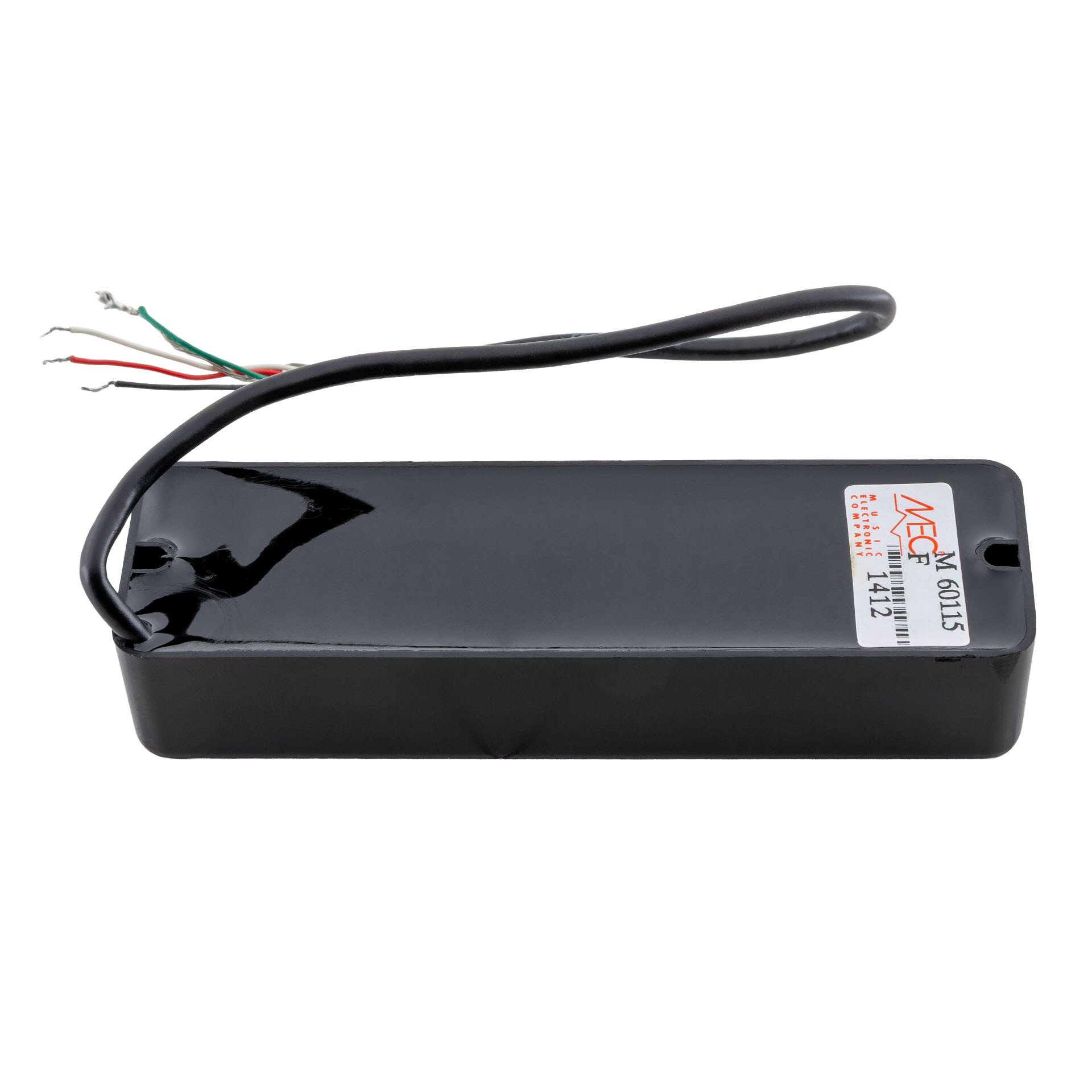 Passive Soapbar Humbucker Bass Pickup 5-String Neck - Black